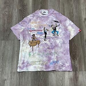 Jungles T-Shirt Men's Sz M Tie Dye It Doesn’t Matter Purple Retro Single Stitch